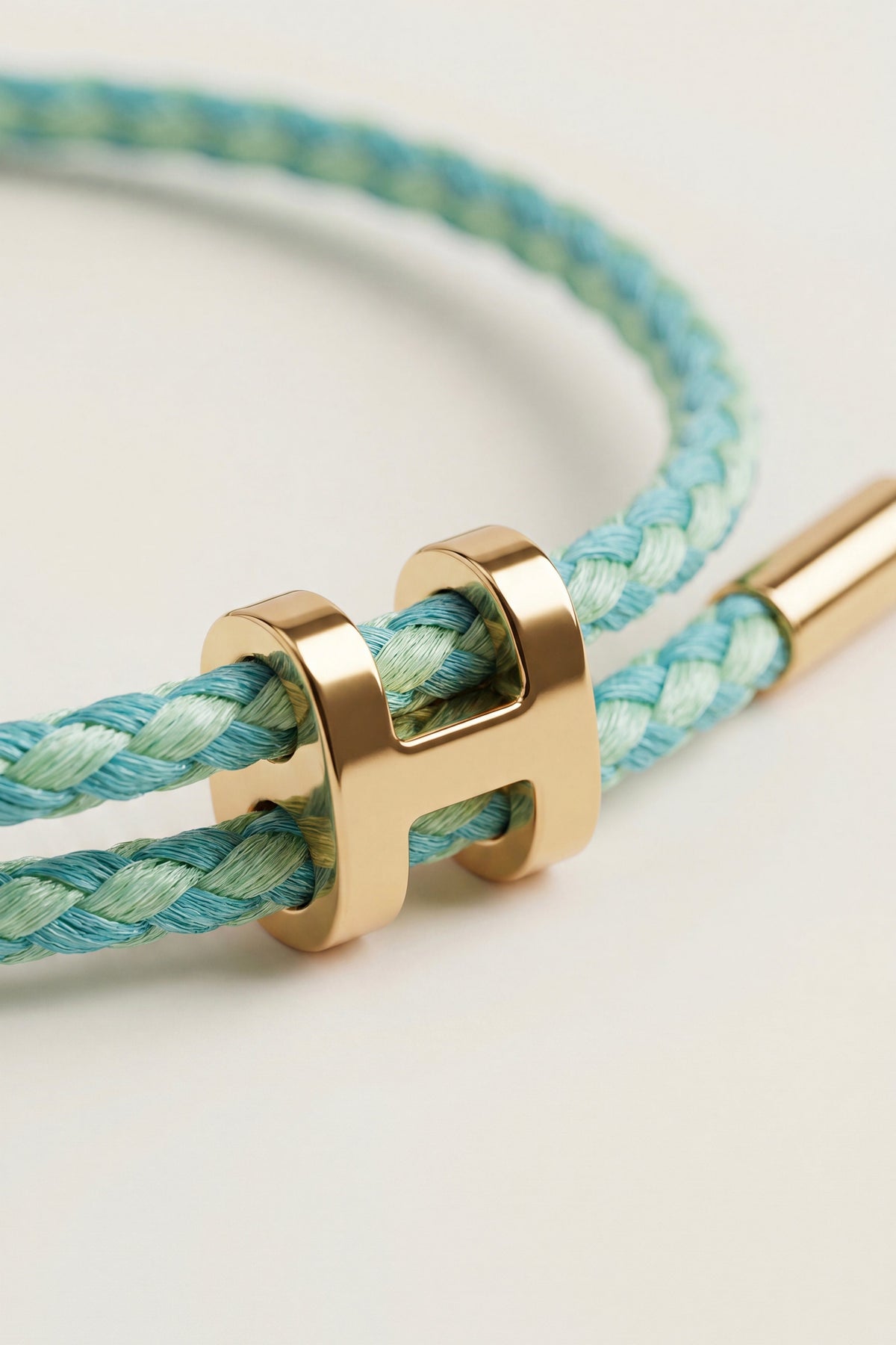 Rapallo Woven Bracelet Mint