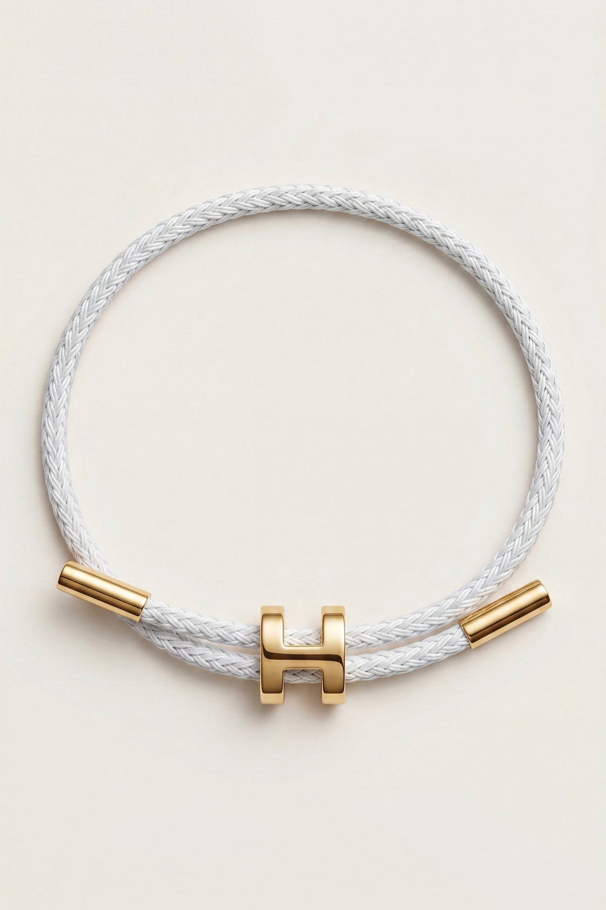 Rapallo Woven Bracelet Chalk White