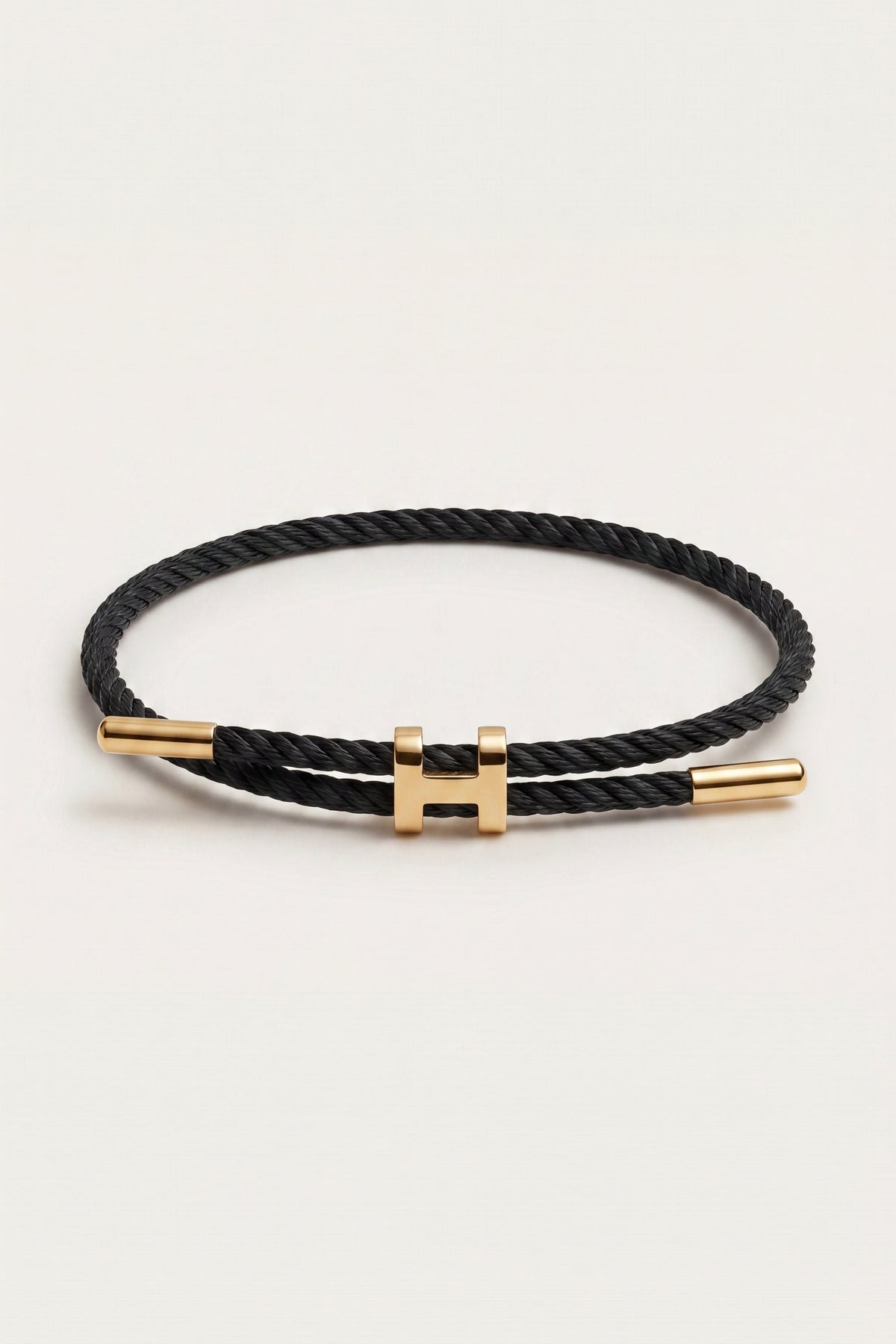 Rapallo Woven Bracelet Onyx Black