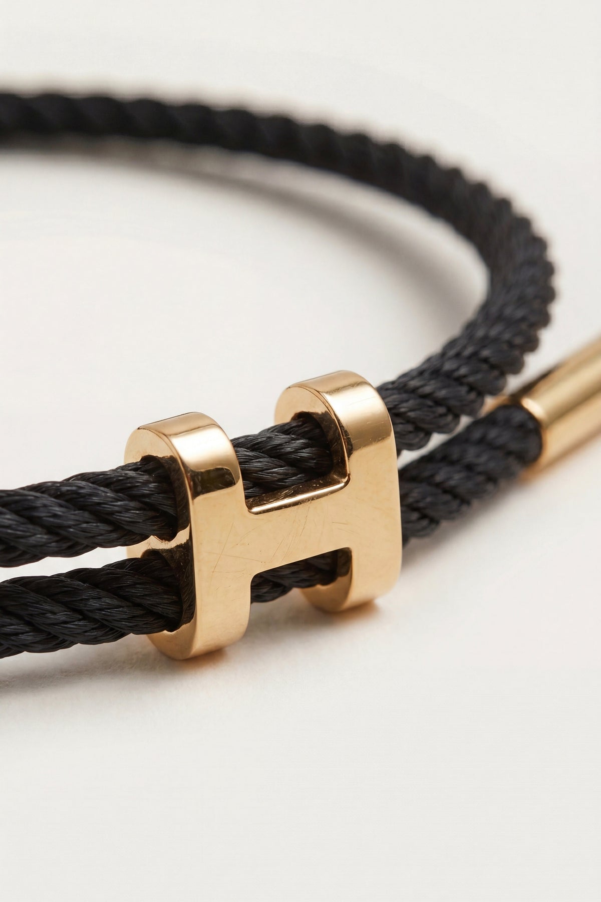 Rapallo Woven Bracelet Onyx Black