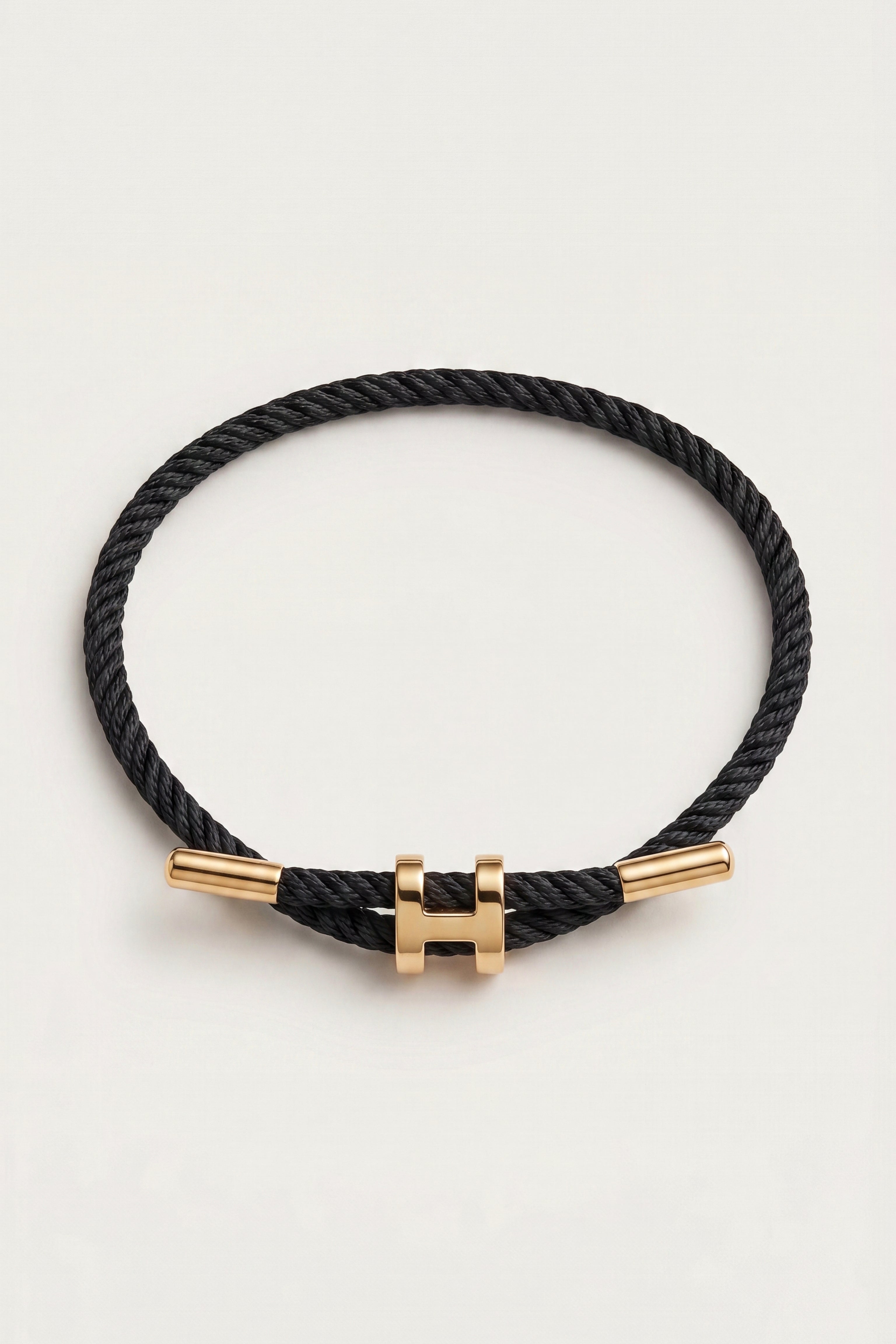 Rapallo Woven Bracelet Onyx Black