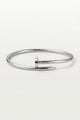 Bellagio Bracciale Scolpito Lucido Argento