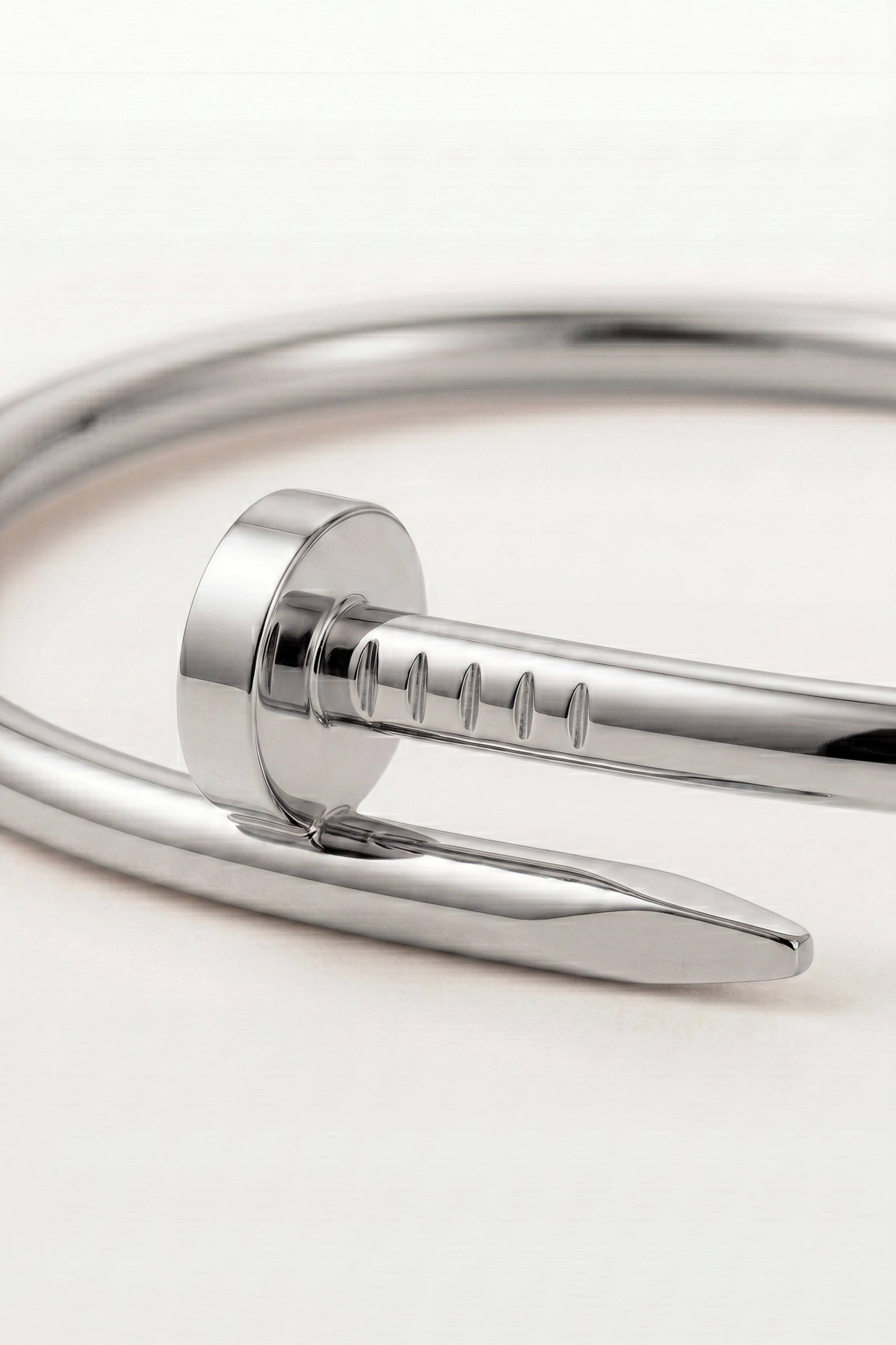 Bellagio Polished Sculpted Bracelet Silver