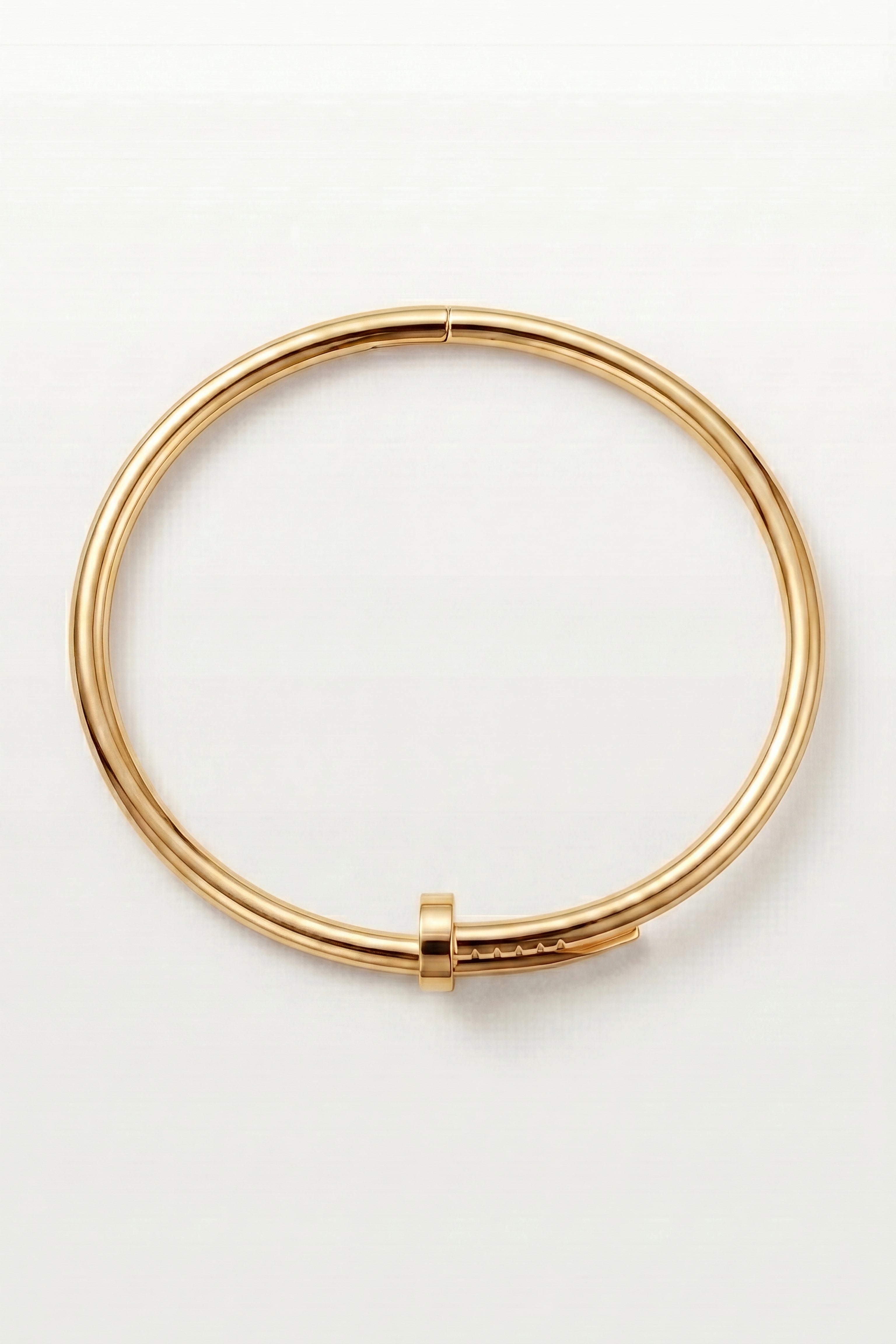Bellagio Polished Sculpted Bracelet Gold