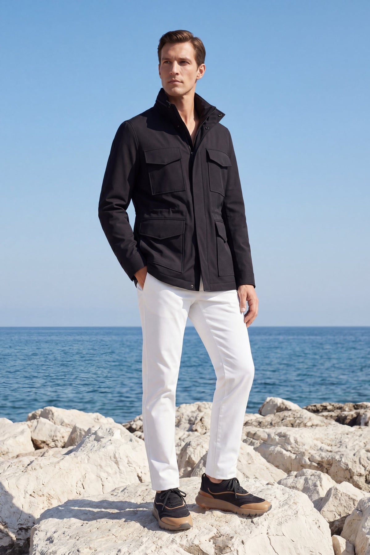 Cortina Expedition Coat Black