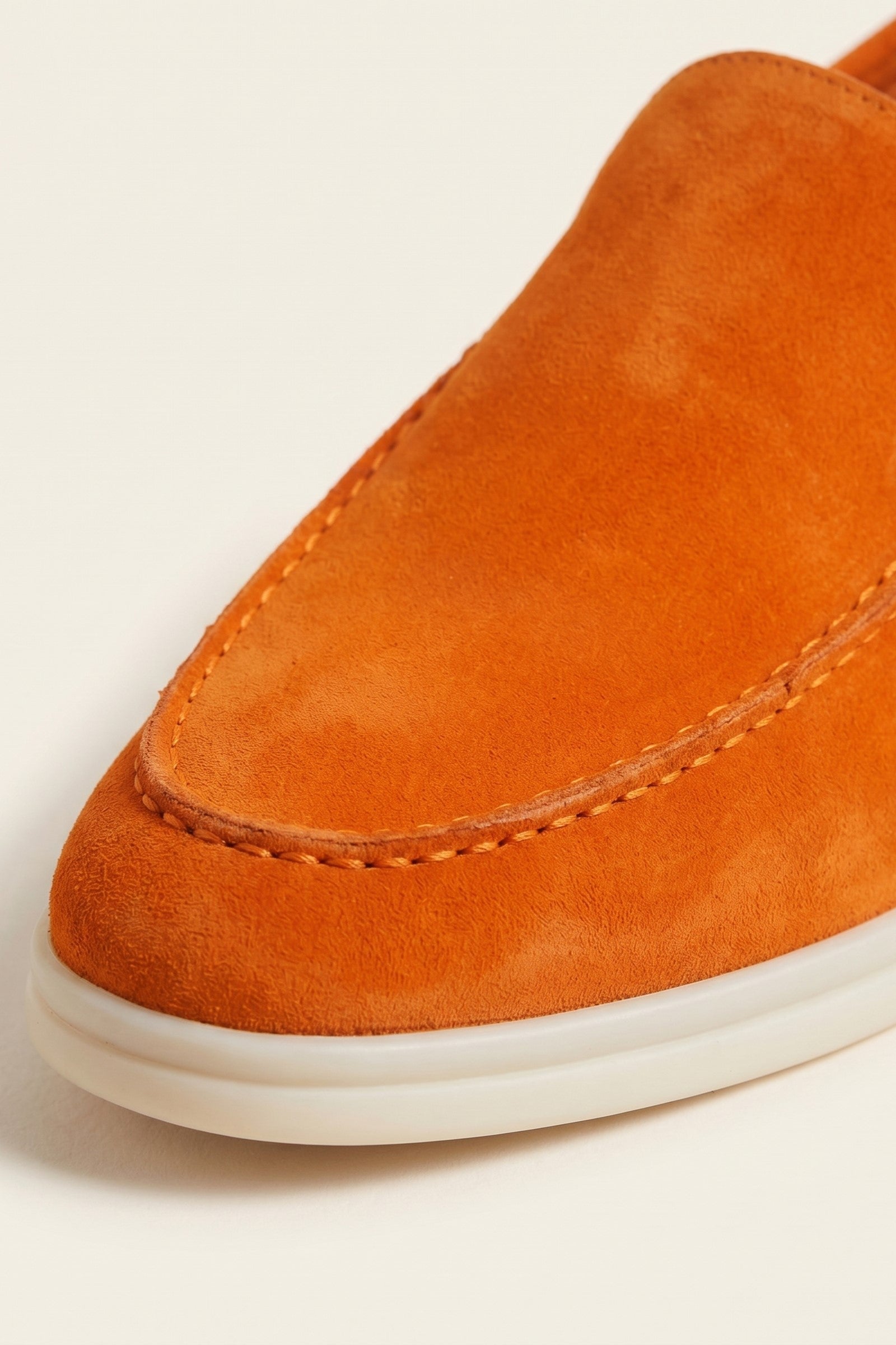 Milano Classic Loafer Suede Burnt Orange