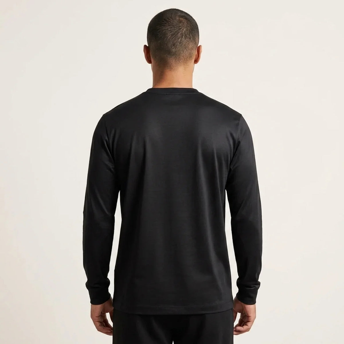 Verona Soft Lustre Longsleeve Black