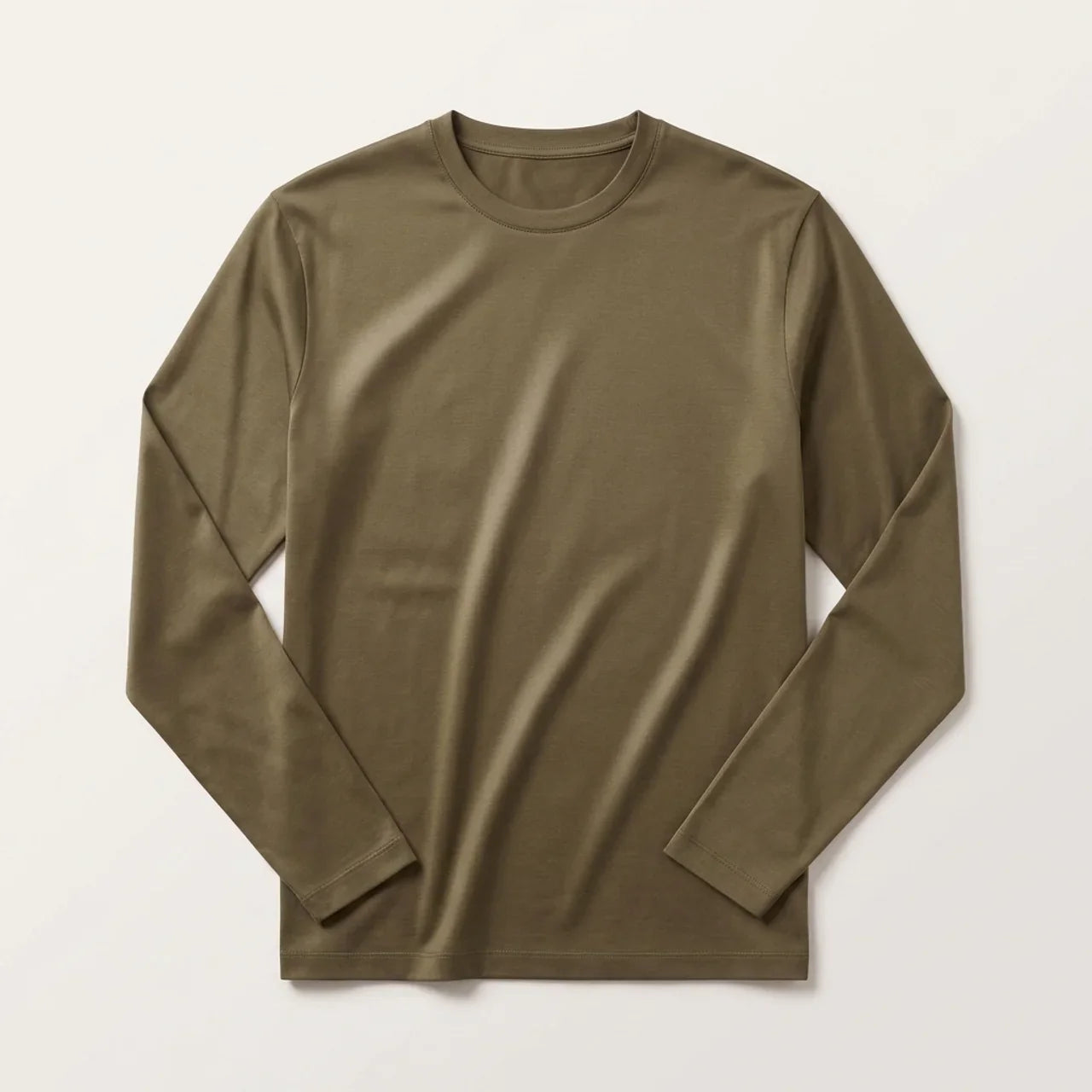 Verona Soft Lustre Longsleeve Olive