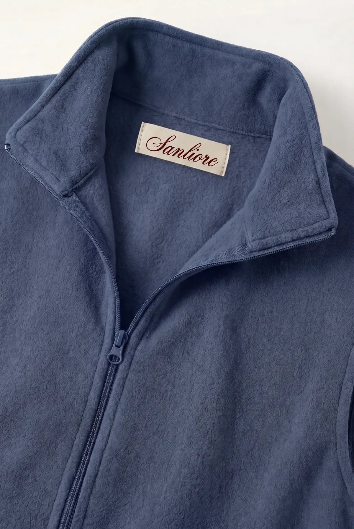 Livigno Brushed Fleece Vest Denim