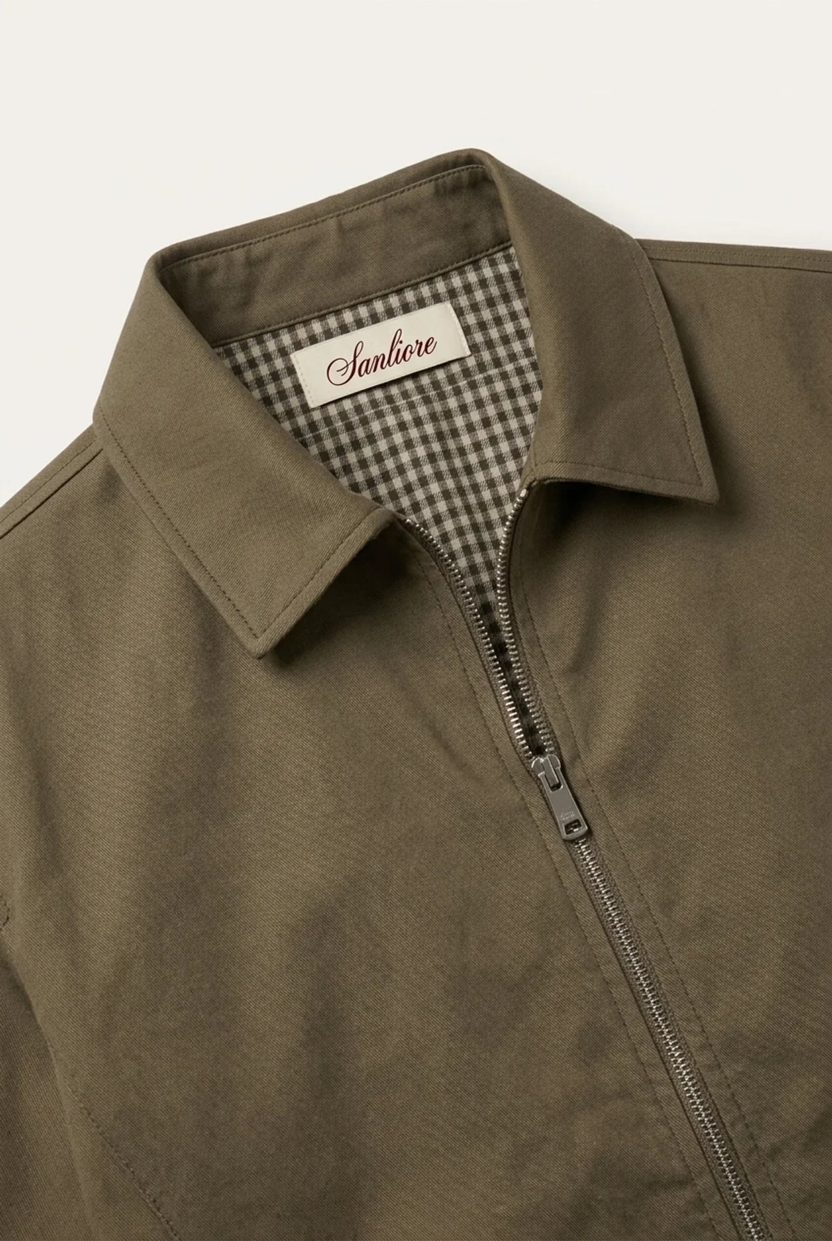 Ravenna Lightweight Zip Jacket Khaki