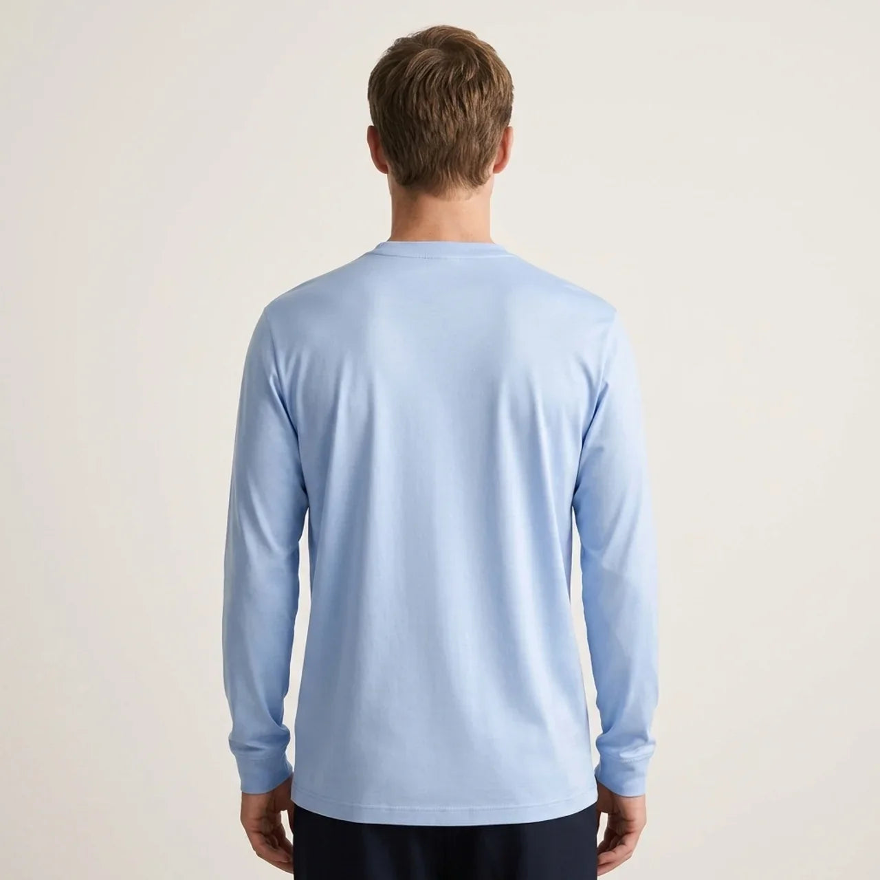 Verona Soft Lustre Longsleeve Baby Blue