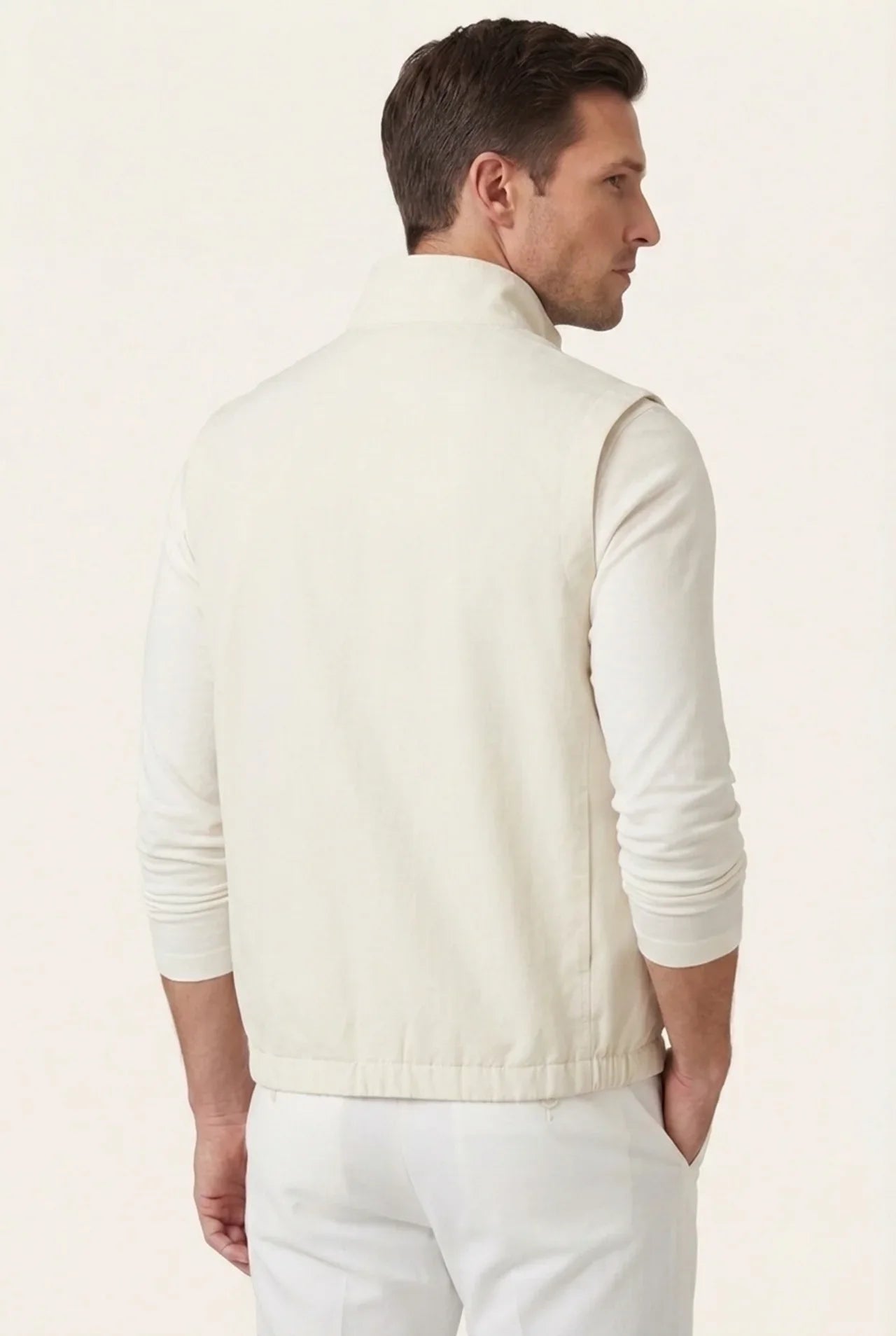 Bergamo Gilet Ivory