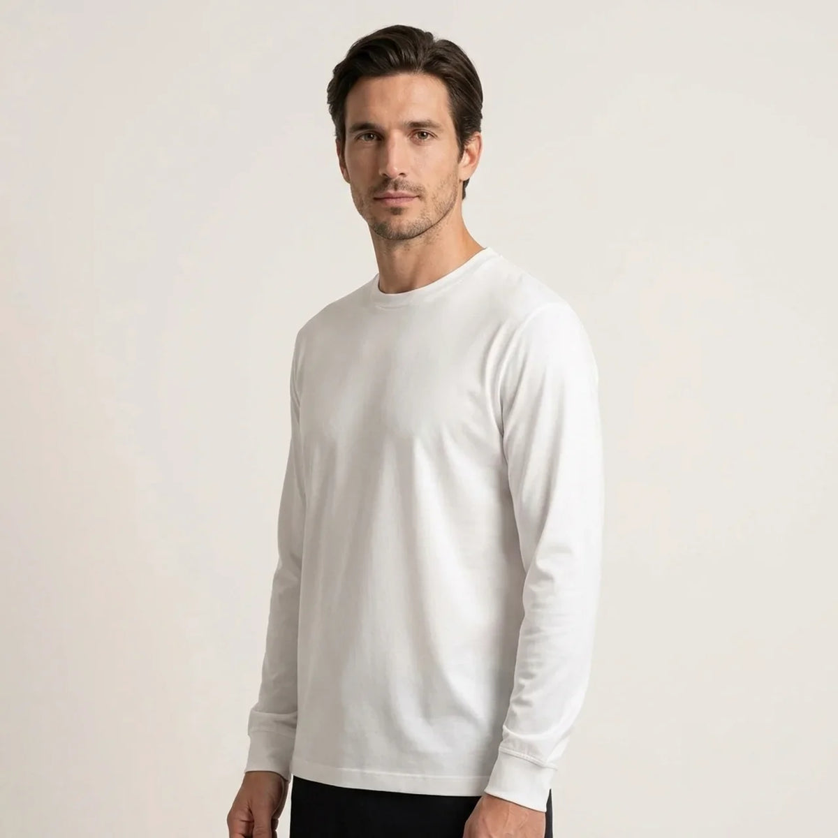 Verona Lustre Longsleeve White