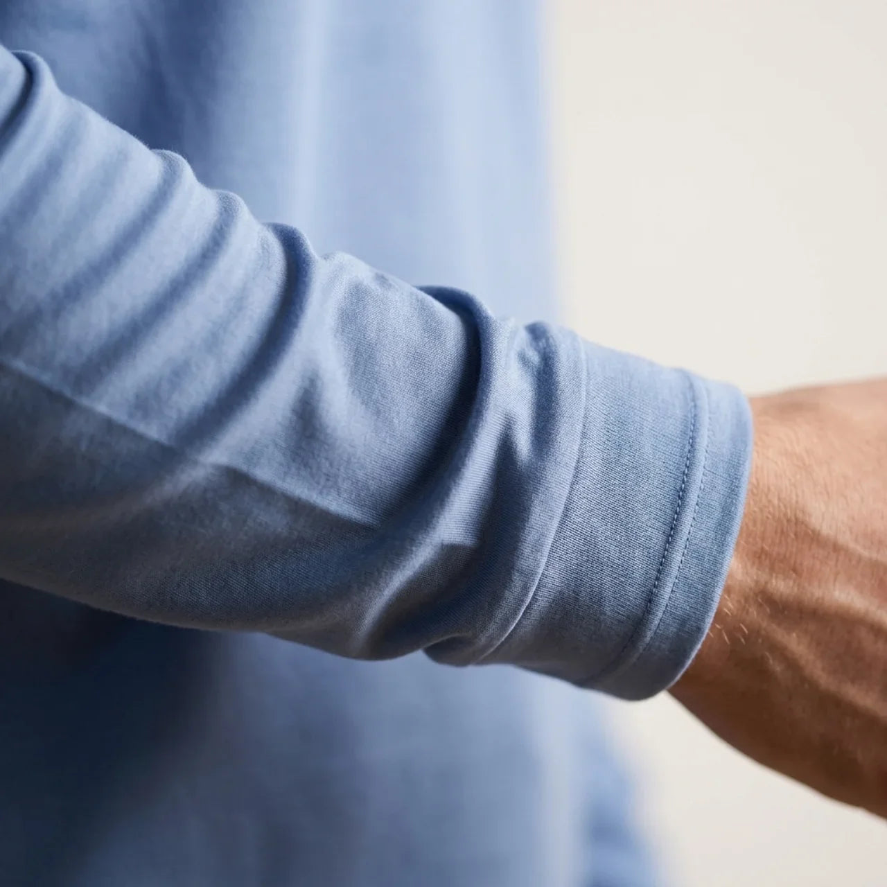 Verona Lustre Longsleeve Cloud Blue