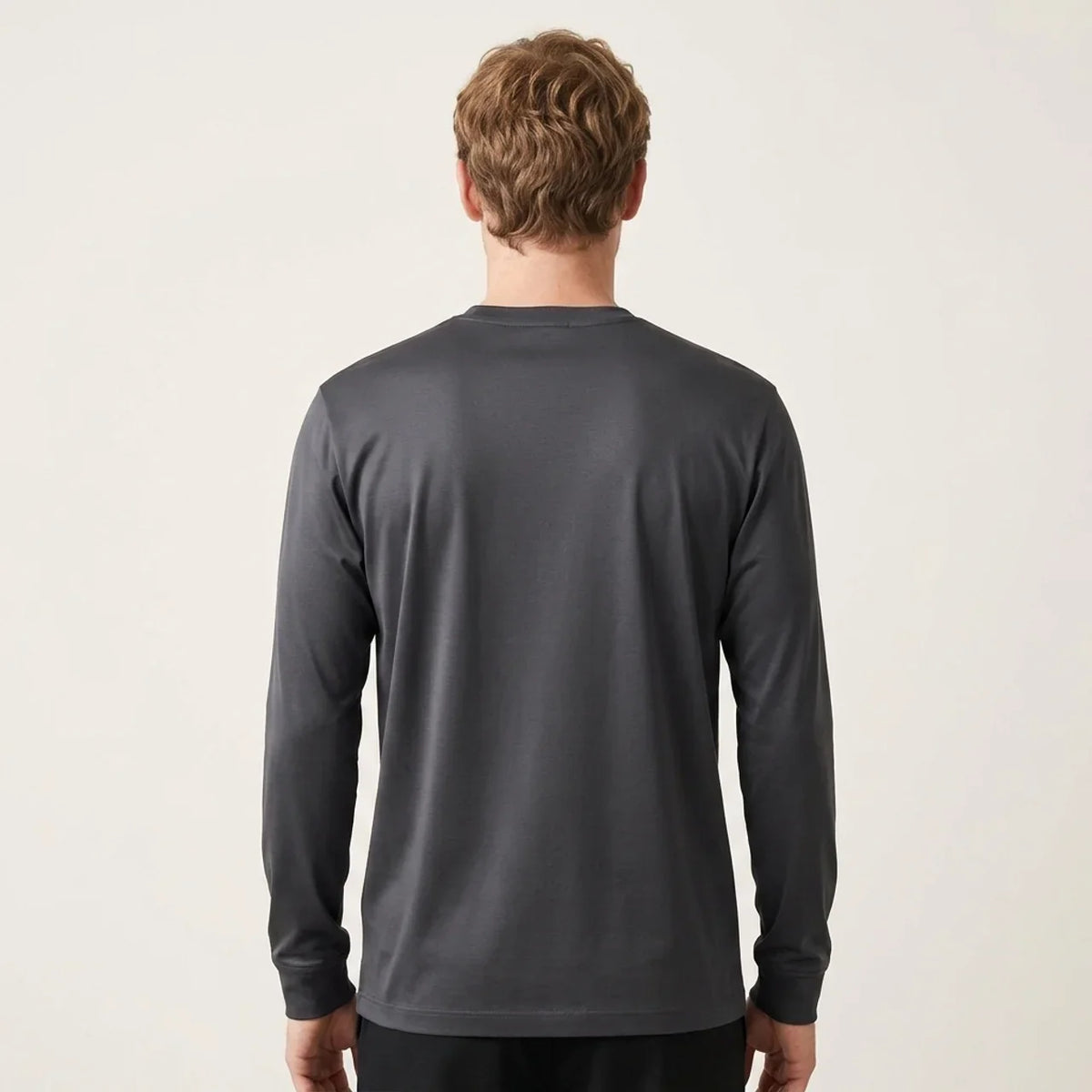 Verona Lustre Longsleeve Dark Grey