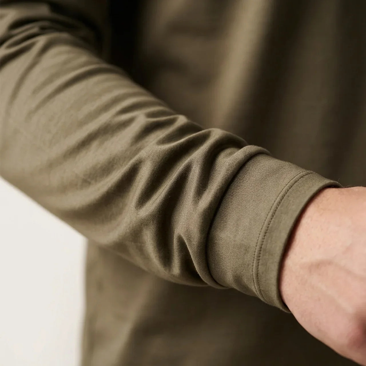 Verona Soft Lustre Longsleeve Olive