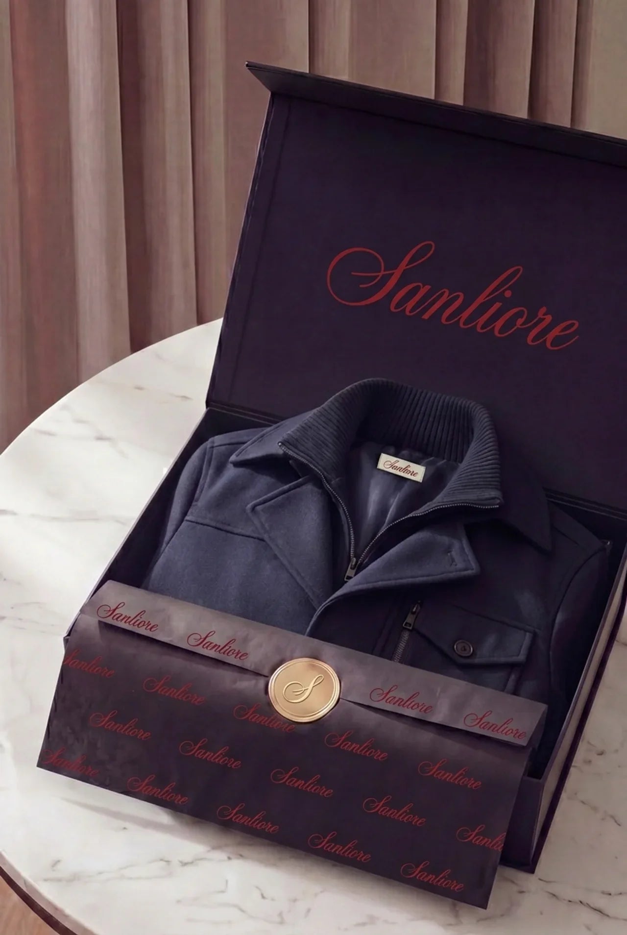 Belluno Field Coat Navy