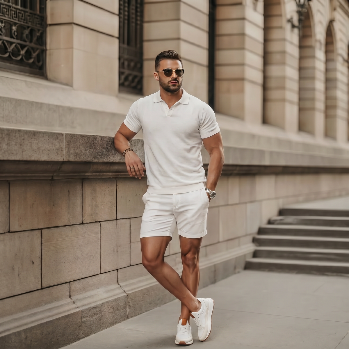 Genova Runner Chalk White
